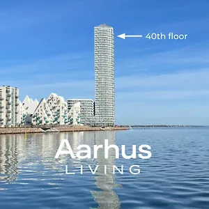 View In Denmark From 40th Floor , Århus Dänemark